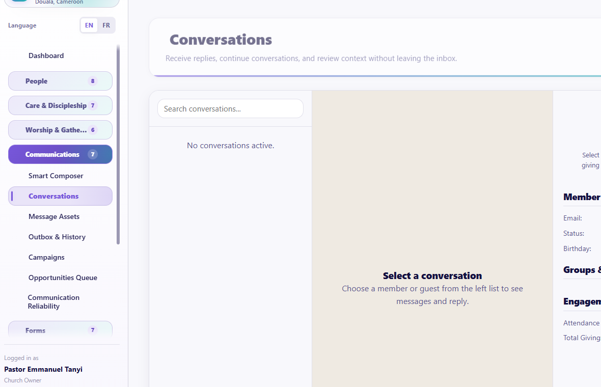 Conversations overview