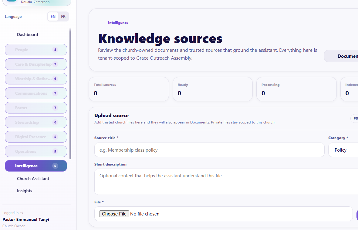Knowledge Sources overview