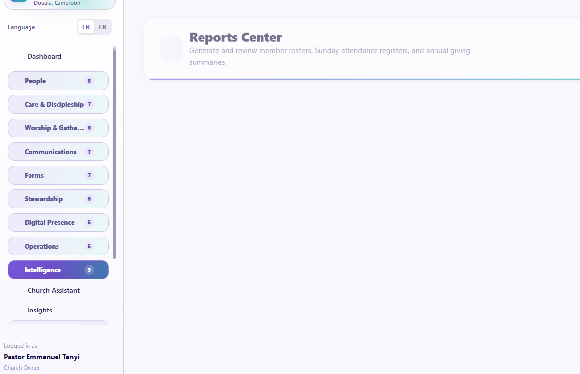 Operational Reports overview